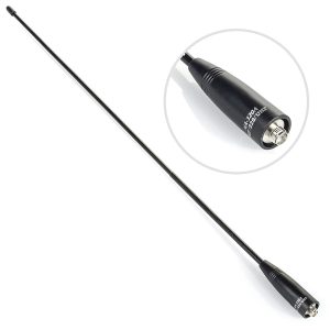 LUITON NA-320A Triband HT Antenna 2M-1.25M-70CM (144-220-440Mhz) Antenna SMA-Female Compatie with Baofeng Kenwood Retevis BTECH Dual Band Two-way Radio