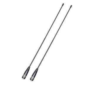 LUITON Nagoya Series NA-771 15.6-Inch Whip Dual Band UV VHF/UHF 144/430Mhz Ham Radio Antenna SMA-F for Kenwood TYT BAOFENG